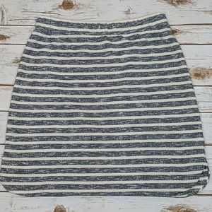 Kenji Jersey Striped Skirt Size S